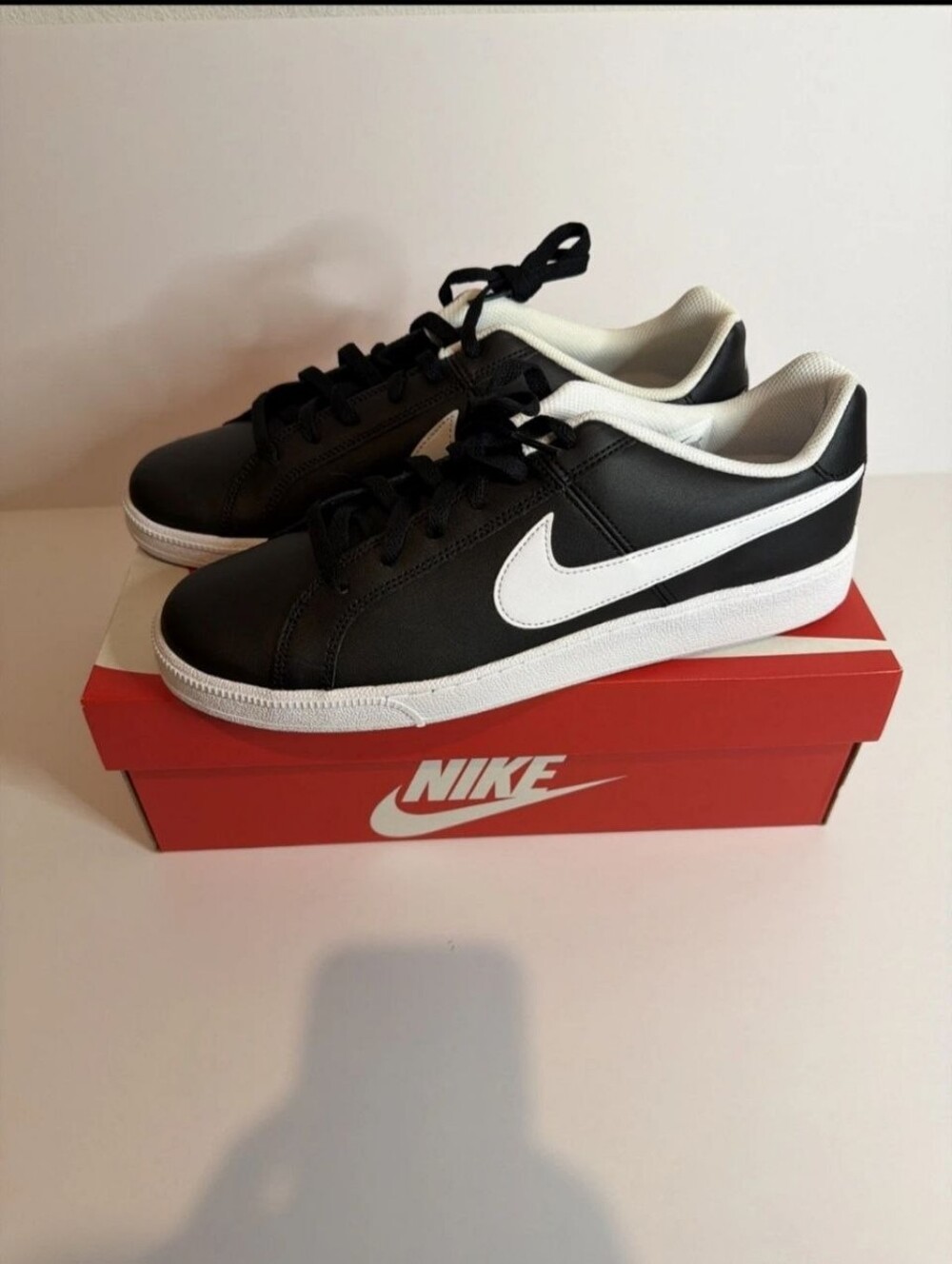 Nike Black and White Low-Top Sneakers
